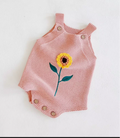 Knitted Romper Pink
