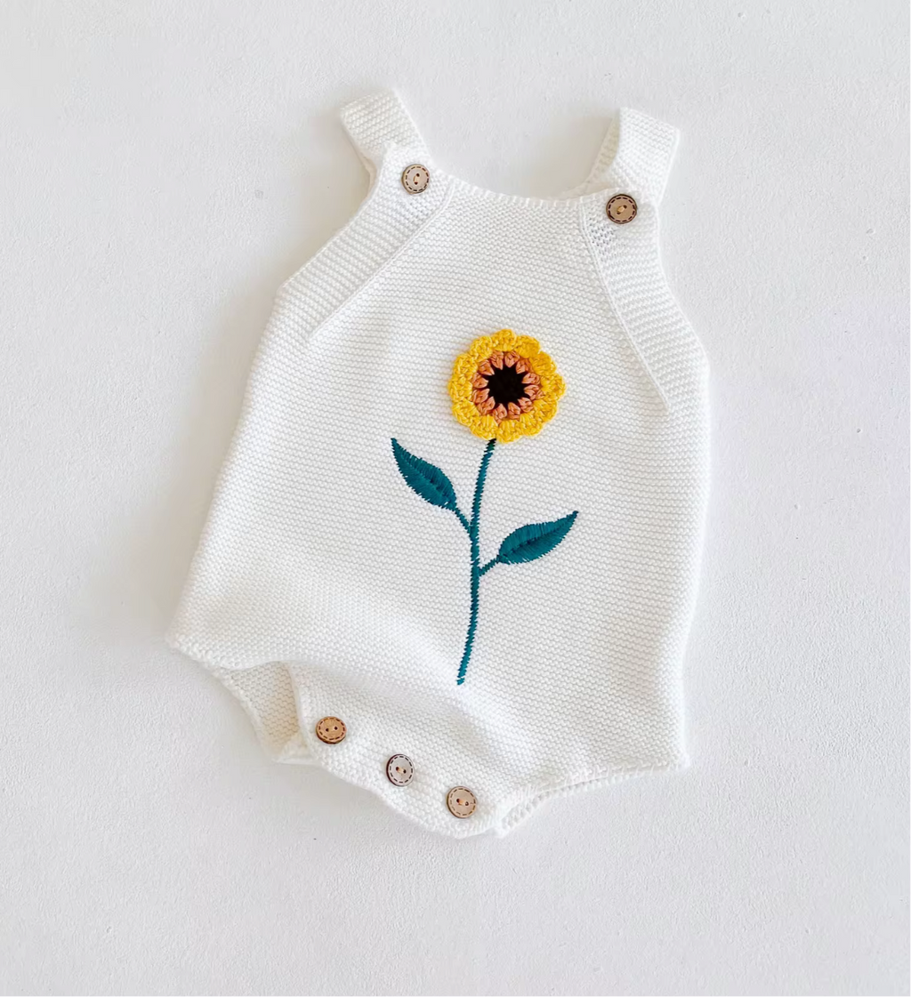 Sunnybloom Romper White