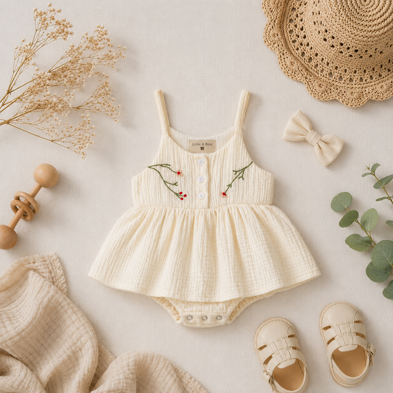 Luna Dress Ivory