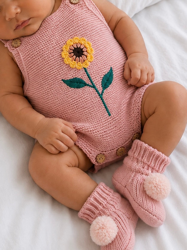 Sunnybloom Romper Pink